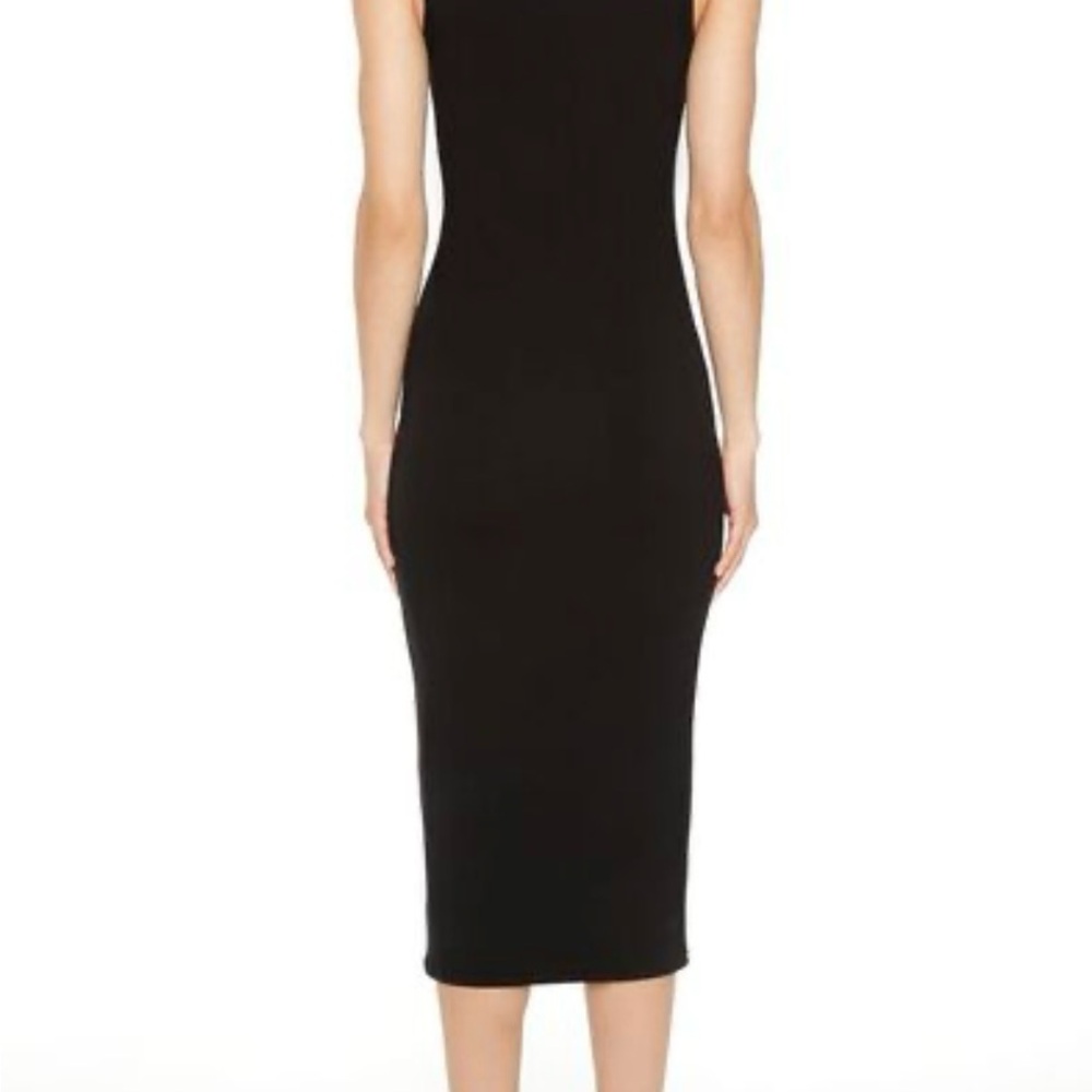 NWT FOREVER 21 SLEEVELESS SHEATH MIDI DRESS SIZE SMALL SO CUTE!! - Picture 2 of 5